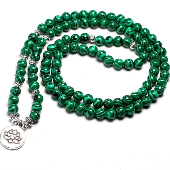 Malachite or Sodalite gemstone Malas - Picture 5 of 5